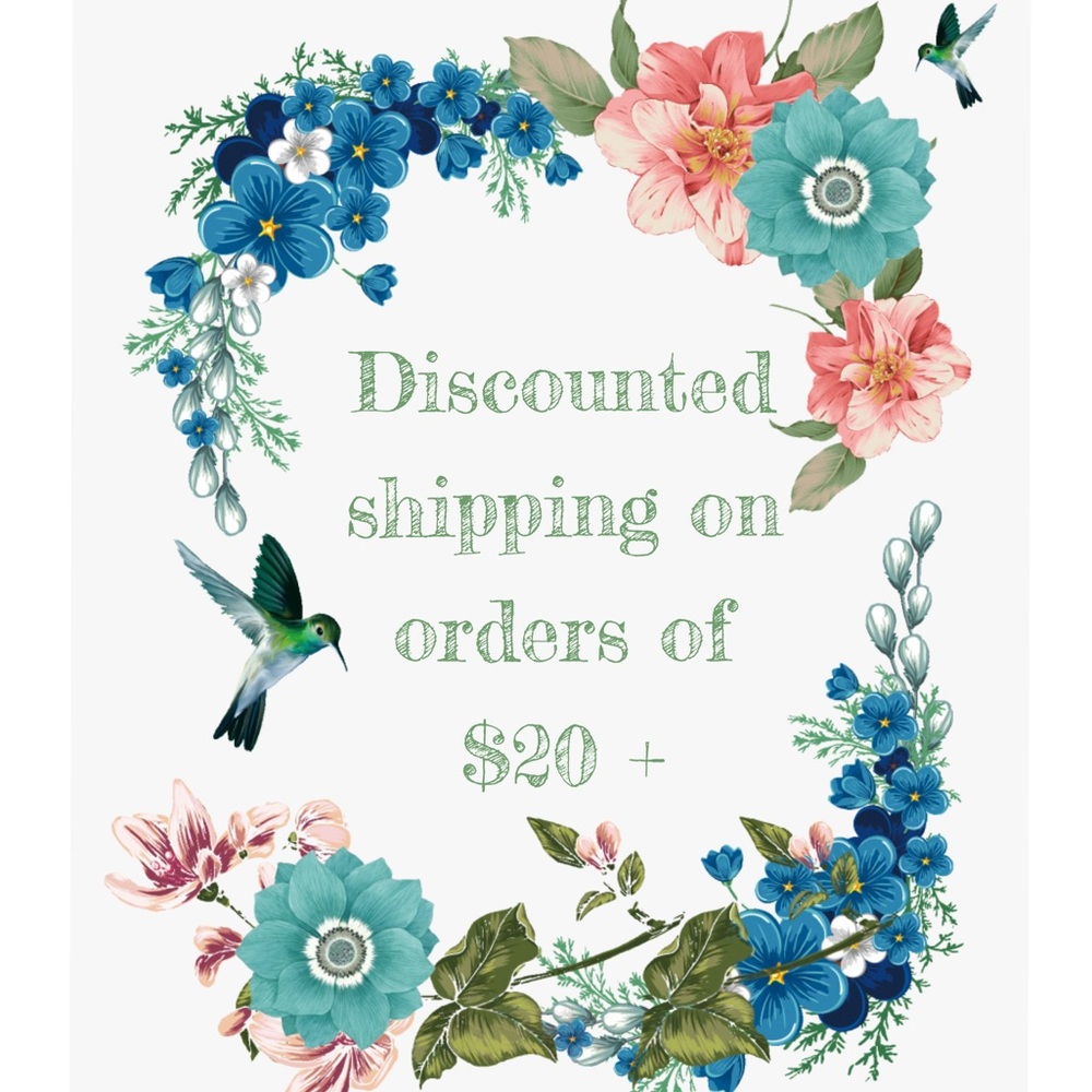 🌸DISCOUNTED SHIPPING ON $20+🌸
